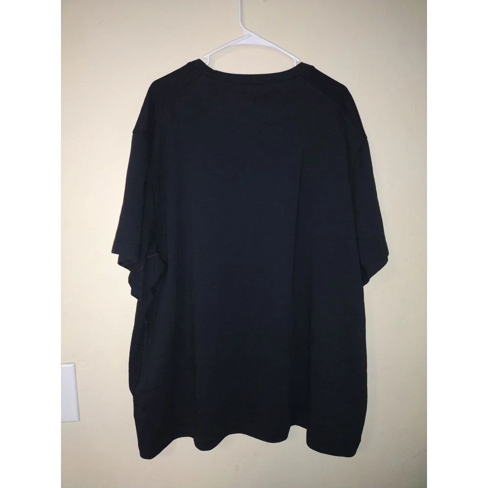 Nike Dri-FIT Performance Athletic short Sleeve Training Shirt Black‎ XL